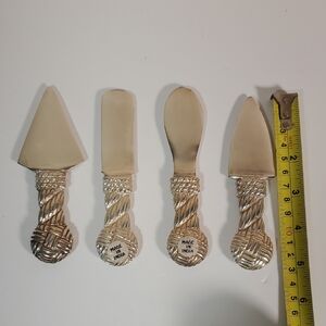 Silver Plated Charcuterie Spreader Set